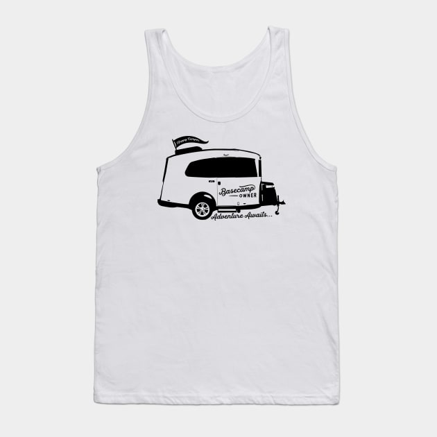 Happy Camper Basecamp Adventure Awaits! Tank Top by Camp Happy Hour